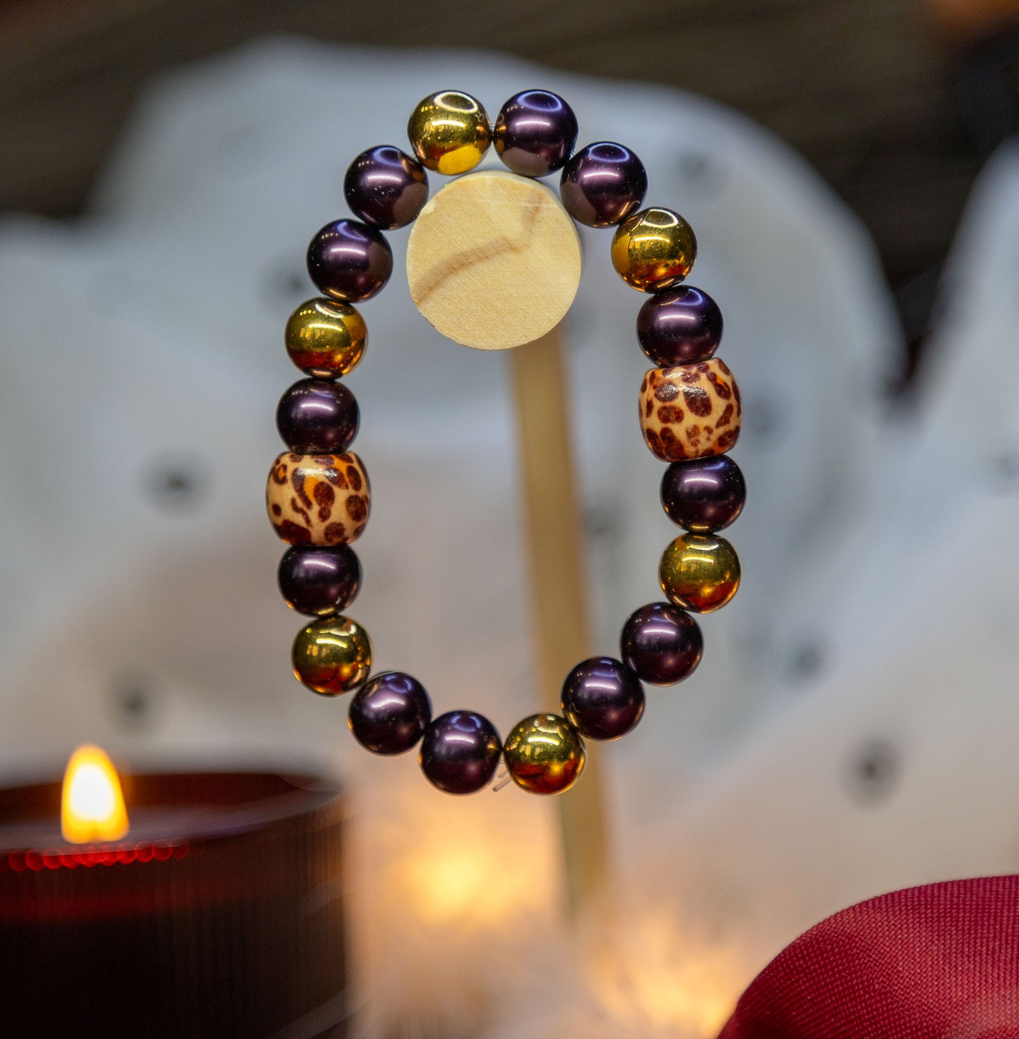 Bracelet Nacré & Bois