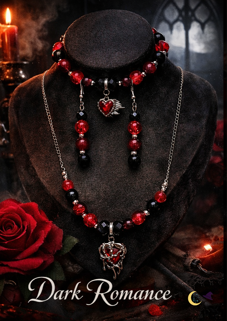 Sieradenset 'Dark Romance'
