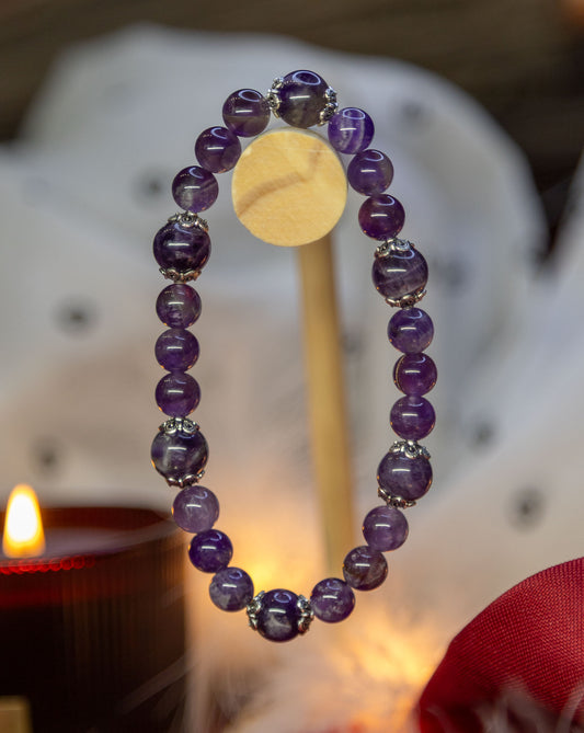Bracelet Imitation Améthyste