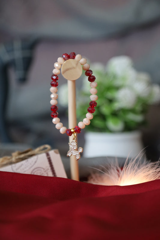 Bracelet faceté - Caniche