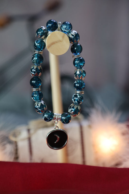 Bracelet bleu Witchy
