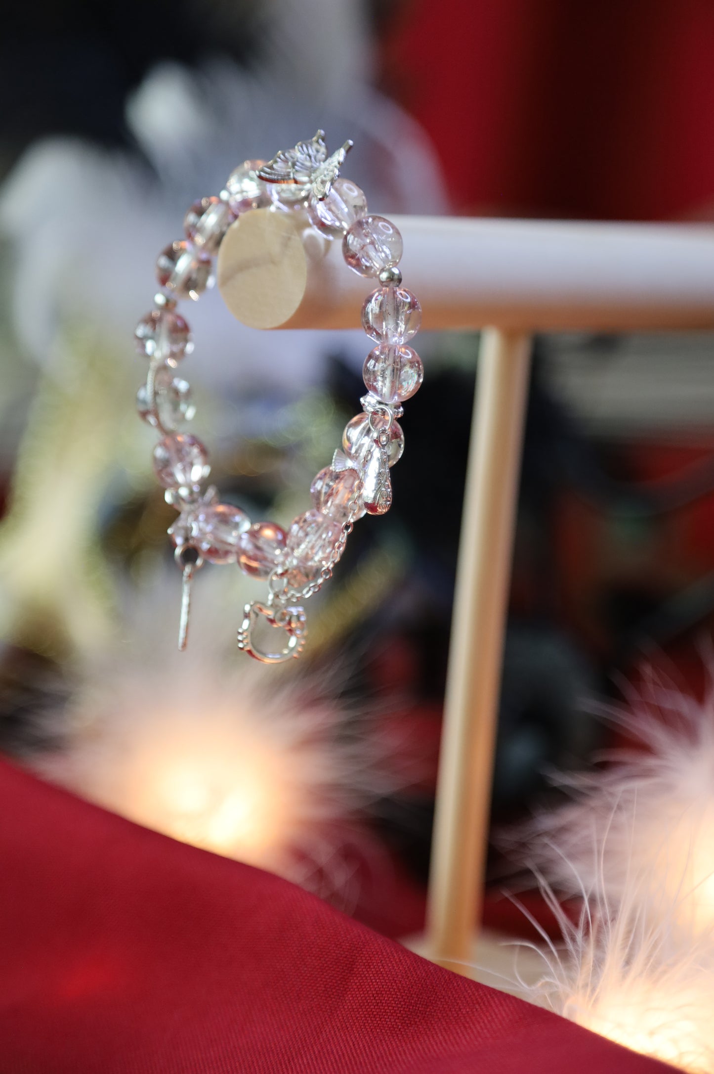 Bracelet - Hello Kitty rosé