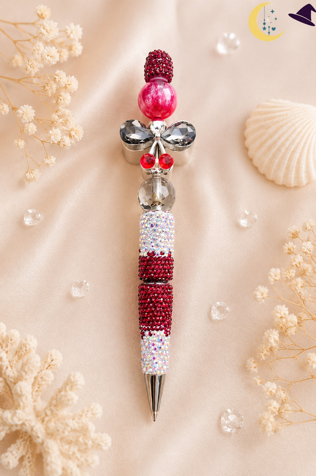 Stylo cerise rouge – éclat glamour et élégance audacieuse