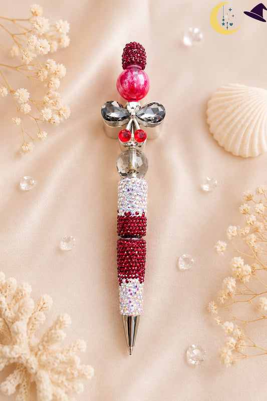 Stylo cerise rouge – éclat glamour et élégance audacieuse