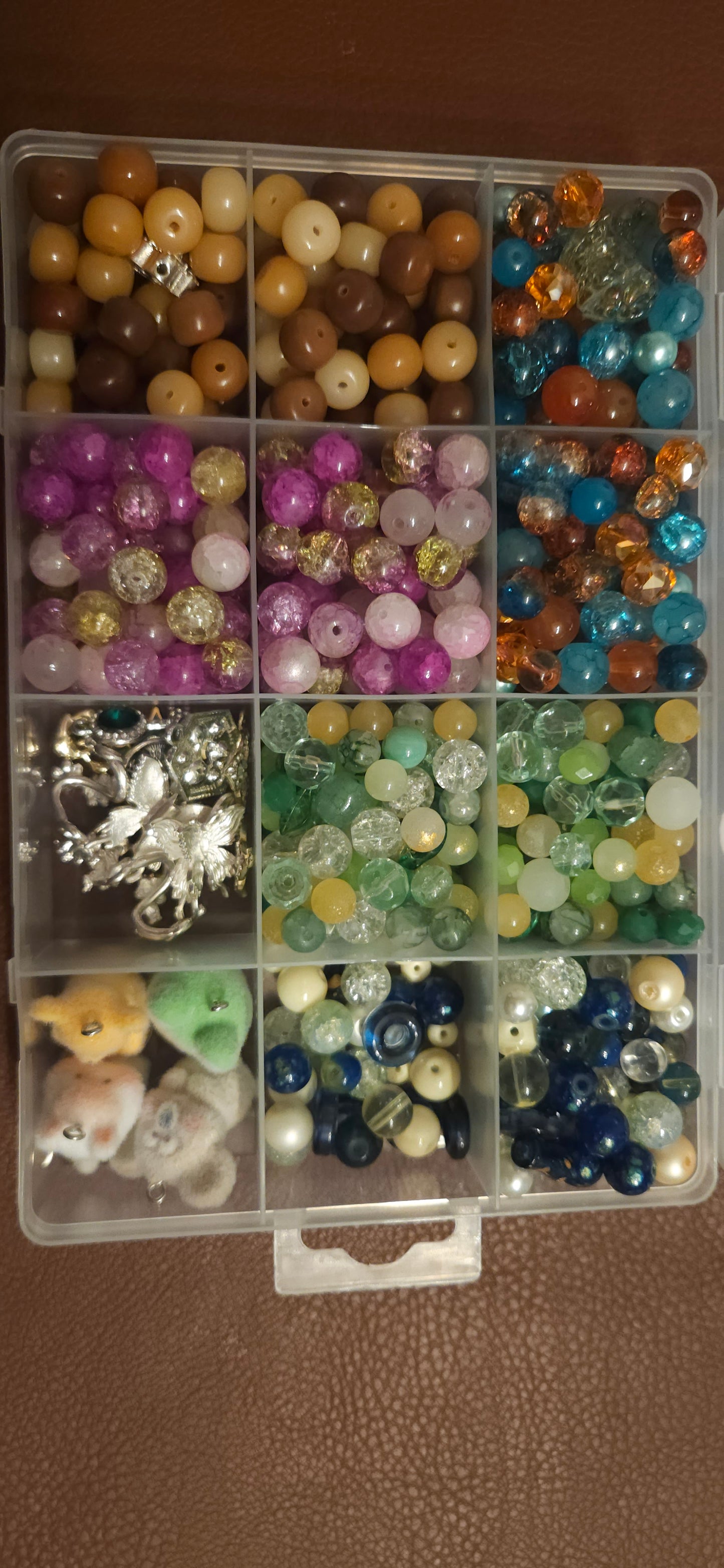 Bracelet en perles de verre personnalisable