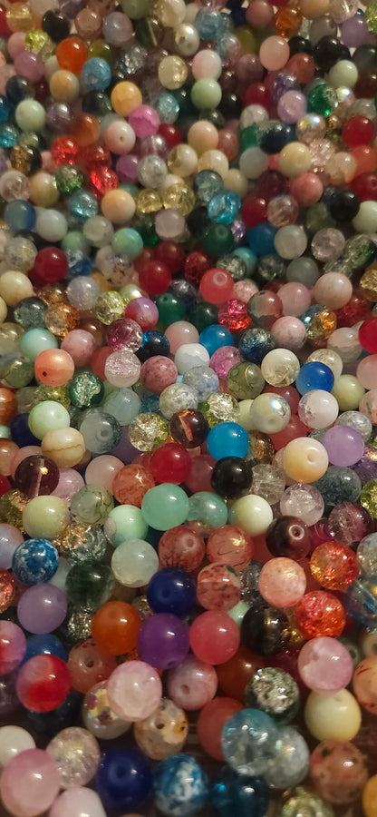 Bracelet en perles de verre personnalisable